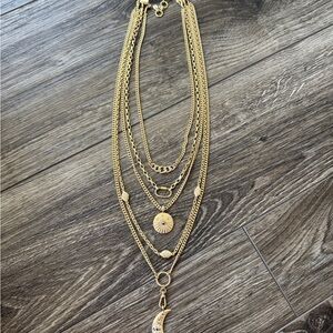 Lucky brand layered necklace set